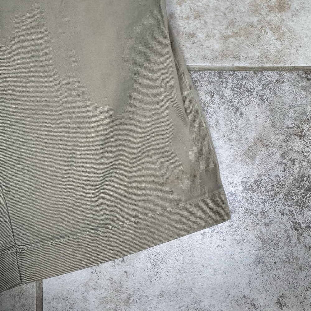 Polo Ralph Lauren 90s Vintage Chino Pants Mens Beige 35x34 Zip Fly Pleated - Picture 3 of 10
